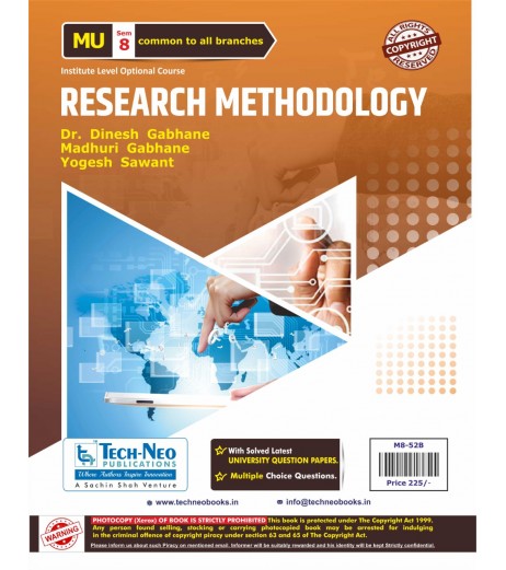 Research Methodology Sem 8 All Branch Techneo Publication | Mumbai University